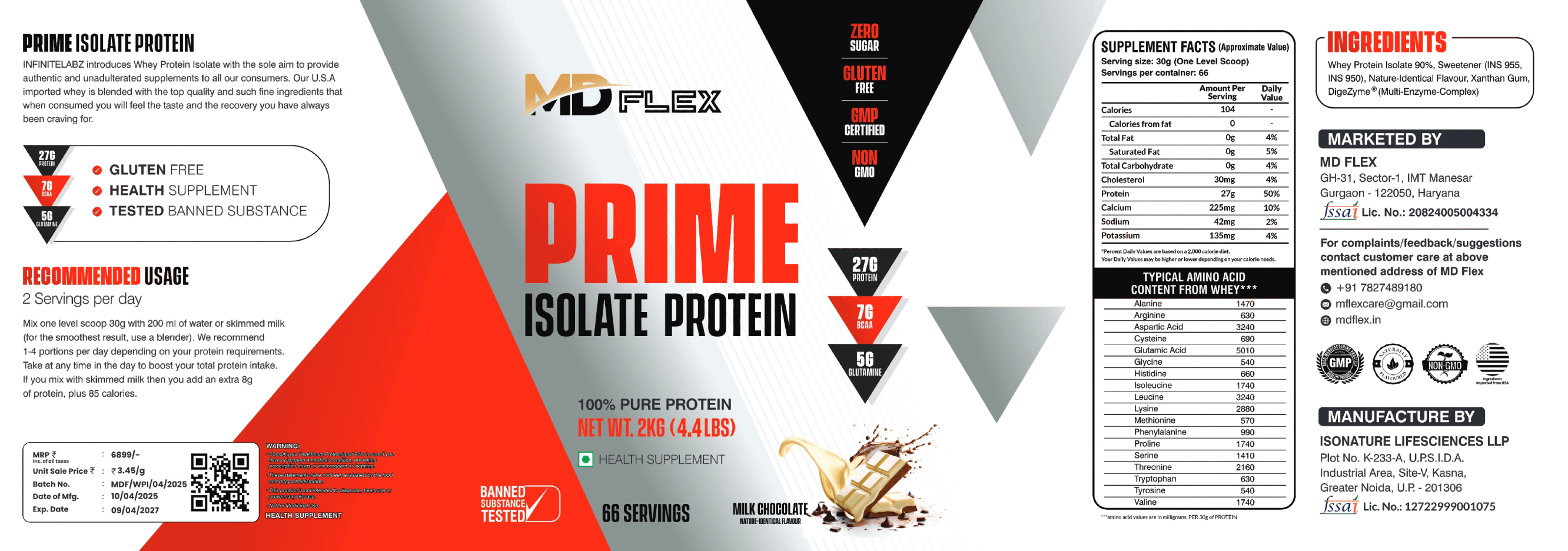 Prime Isolate Protein